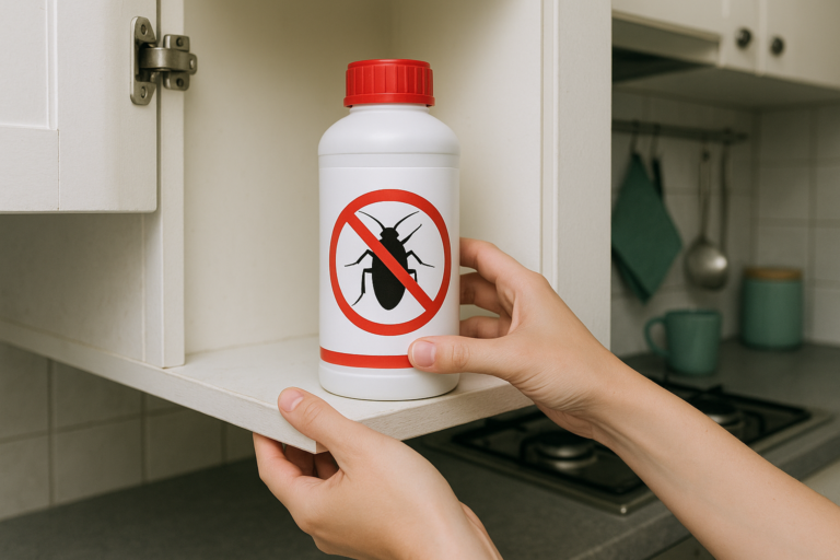 Imagine editorială a produsului pentru articolul: insecticide impotriva gandacilor de bucatarie, taifun, sanitox, cypertox, pertox si altele