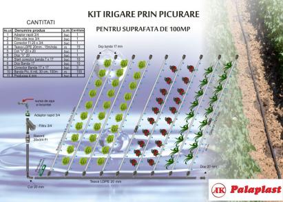 Kit Picurare banda 100 mp Palaplast