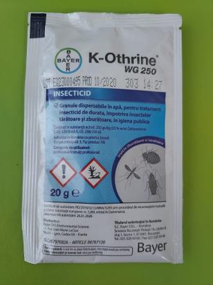 Insecticid K-Othrine WG 250 / 20 gr