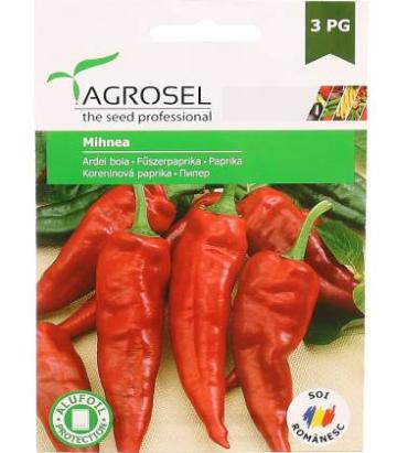Seminte ardei boia Mihnea 1.5 gr PG3 Agrosel