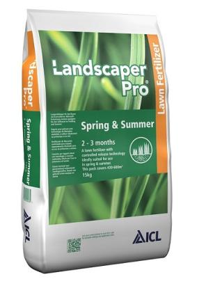 Ingrasamant gazon Landscaper Pro CRF Spring&Summer 20-0-7+6CaO 2 luni 15 kg