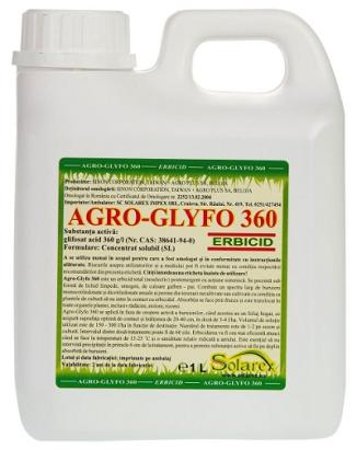 Erbicid total Agro Glyfo, 1 L