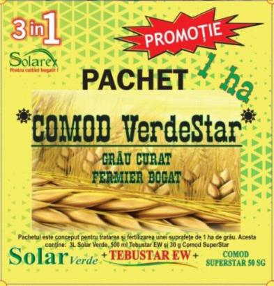 Pachet Erbicid Grau Comod Verde Star 1 ha