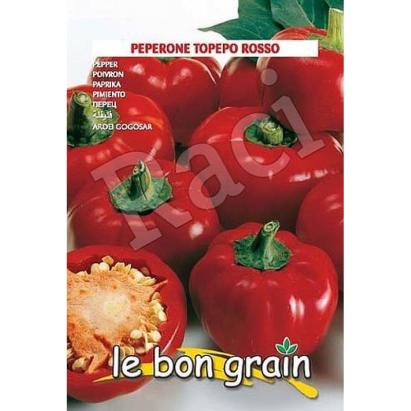Seminte ardei gogosar Topepo Rosso Raci Sementi 100 gr
