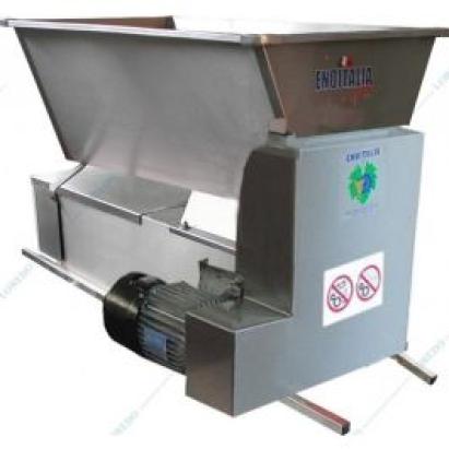 Zdrobitor struguri cu desciorchinator struguri Eno 15 semiinox