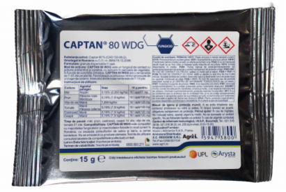Fungicid Captan 80 WDG 150 GR