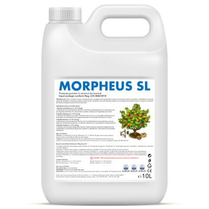 MORPHEUS SL, Produs ecologic alternativ cu continut de substante organice si minerale, pentru tratarea pomilor si arbustilor, 10 litri