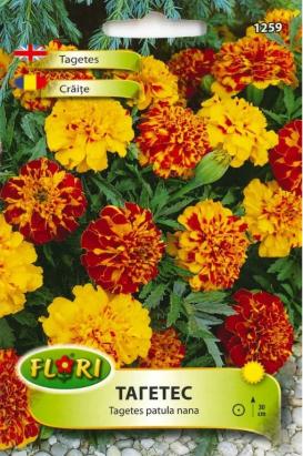 Seminte flori Craite mix/ Tagetes patula nana mix 1 gr