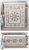 Usa Soba plus Cenusar Motive Romanesti Nichelata 679706 H 275+140mm l 255mm