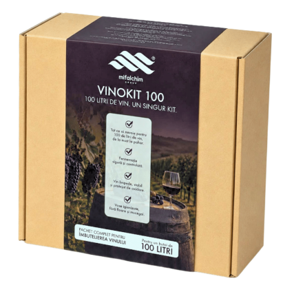 Vinokit 100 - Kit complet pentru vinificare si tratare 100 litri de vin