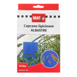 Capcane lipicioase albastre MAT - set 10 placi, Trips