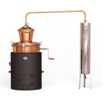 Cazan de tuica Stabil 100 L cu racitor cu flux continuu 30 L