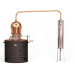 Cazan de tuica Stabil 160 L cu racitor cu flux continuu 30 L